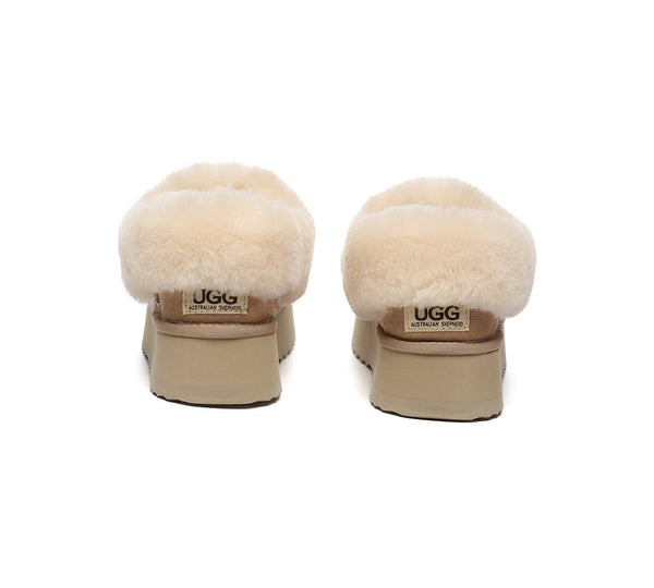 AUSTRALIAN SHEPHERD® UGG Slippers Women Platform Clarrie