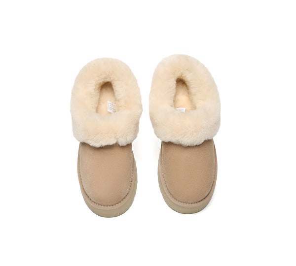 AUSTRALIAN SHEPHERD® UGG Slippers Women Platform Clarrie