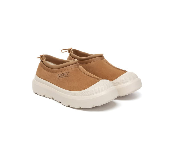Australian Shepherd® UGG Slippers Sheepskin Wool Drawstring Large Size Harlow UGG AUSTRALIAN SHEPHERD