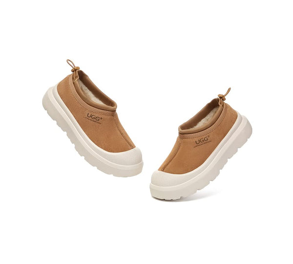 Australian Shepherd® UGG Slippers Sheepskin Wool Drawstring Large Size Harlow UGG AUSTRALIAN SHEPHERD