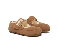 AUSTRALIAN SHEPHERD® UGG Slippers Sheepskin Wool Adjustable Strap Velvi UGG AUSTRALIAN SHEPHERD