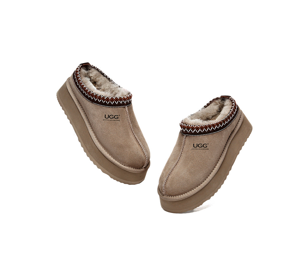 UGG Mini Platform Boots Ankle Slippers Ventus Platform