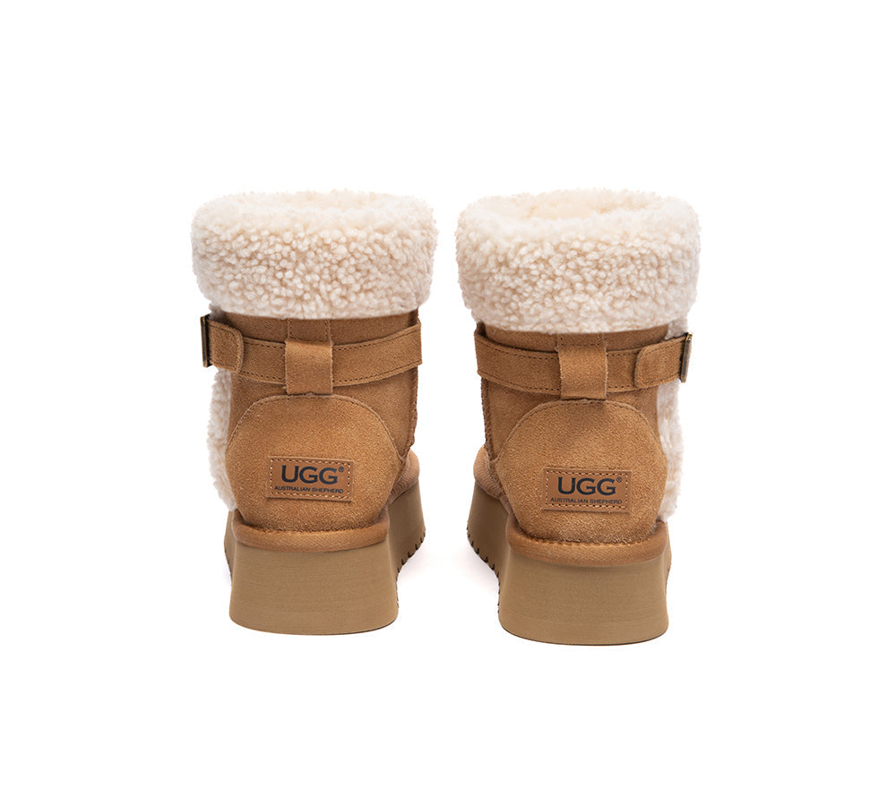 Nordel Mini Platform Shearling UGG Boots – Ever UGG Outlet