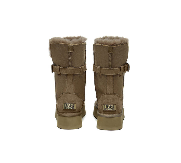 UGG EVERAU® UGG Boots Women Platform Short Valerie