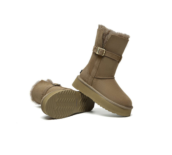 UGG EVERAU® UGG Boots Women Platform Short Valerie