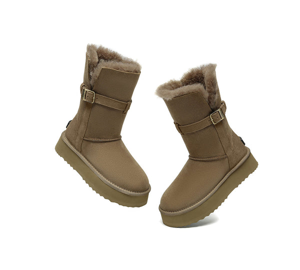 UGG EVERAU® UGG Boots Women Platform Short Valerie