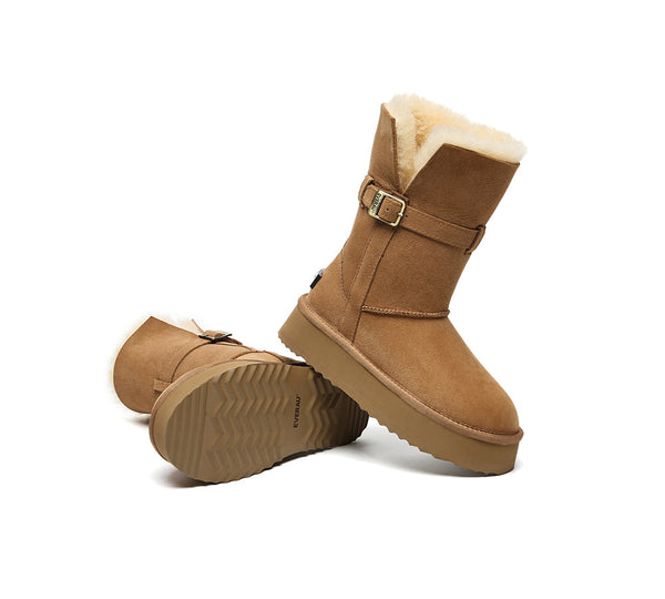 UGG EVERAU® UGG Boots Women Platform Short Valerie