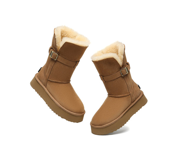 UGG EVERAU® UGG Boots Women Platform Short Valerie