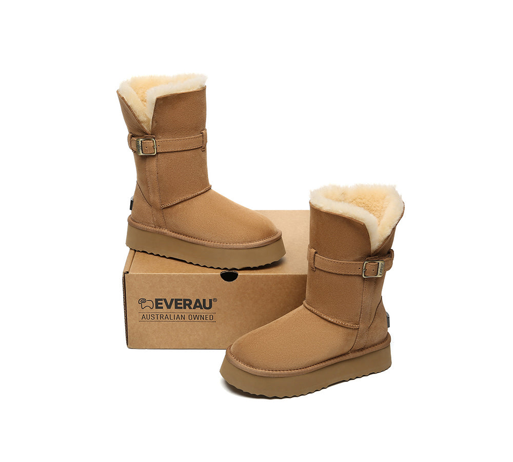 UGG EVERAU® UGG Boots Women Platform Short Valerie