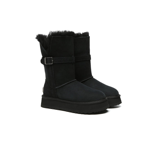 UGG EVERAU® UGG Boots Women Platform Short Valerie