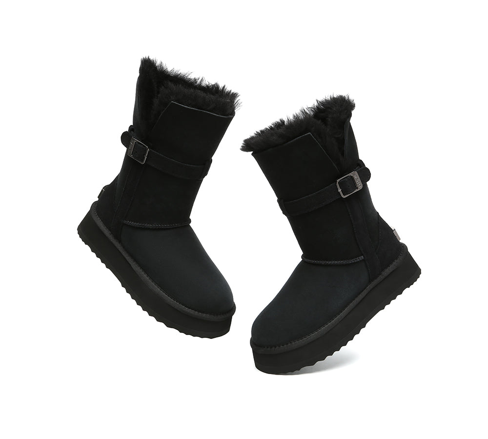 UGG EVERAU® UGG Boots Women Platform Short Valerie
