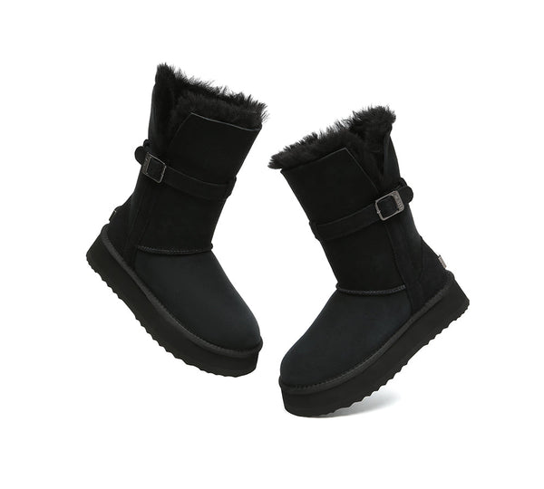 UGG EVERAU® UGG Boots Women Platform Short Valerie