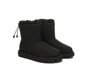 UGG Boots Women Sheepskin Wool Waterproof Drawstring Boots Sonita