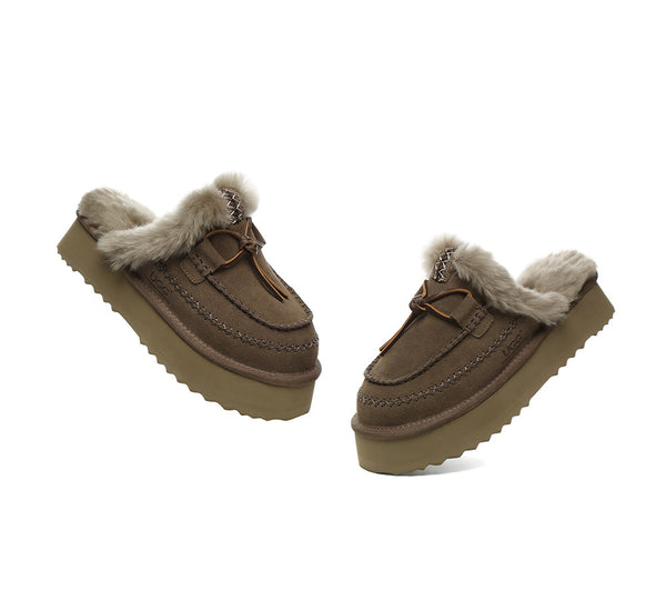 AUSTRALIAN SHEPHERD® UGG Slippers Women Platform Sammy
