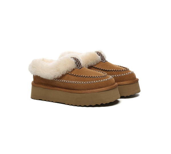 AUSTRALIAN SHEPHERD® UGG Slippers Women Platform Santana