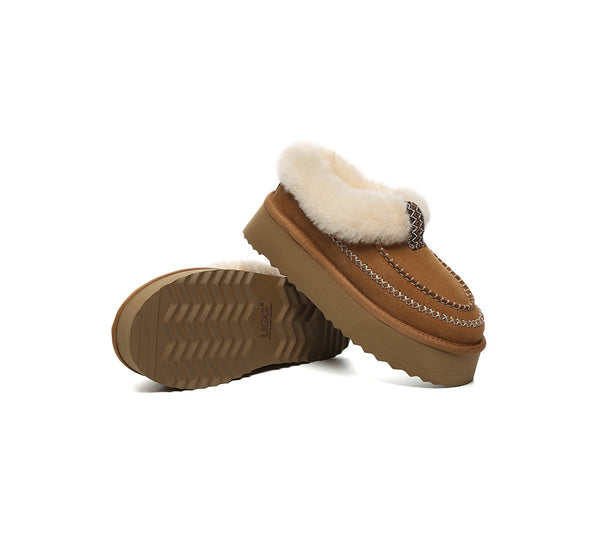 AUSTRALIAN SHEPHERD® UGG Slippers Women Platform Santana