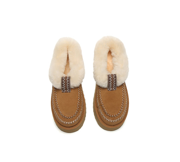 AUSTRALIAN SHEPHERD® UGG Slippers Women Platform Santana