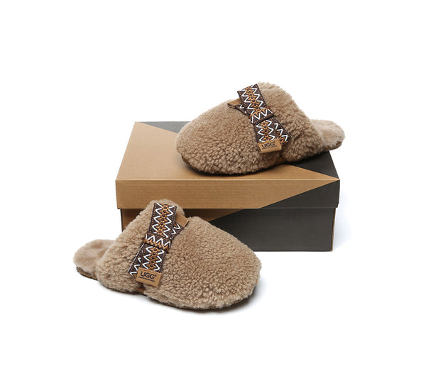 AUSTRALIAN SHEPHERD® UGG Slippers Women Bow Cecil