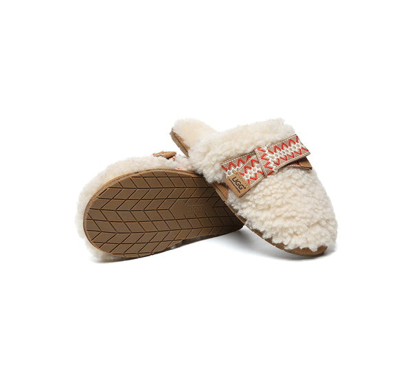 AUSTRALIAN SHEPHERD® UGG Slippers Women Bow Cecil
