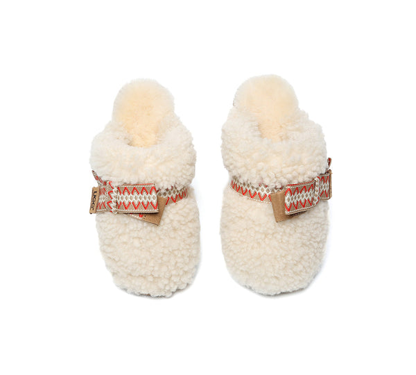 AUSTRALIAN SHEPHERD® UGG Slippers Women Bow Cecil