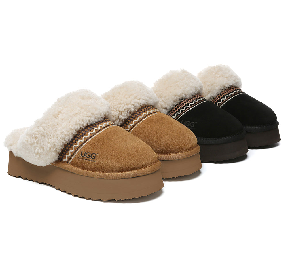 AUSTRALIAN SHEPHERD® UGG Slippers Platform Isle