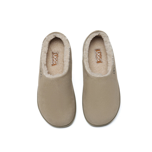 AUSTRALIAN SHEPHERD® UGG Slippers Sheepskin Wool Ankle Clog Brett UGG AUSTRALIAN SHEPHERD