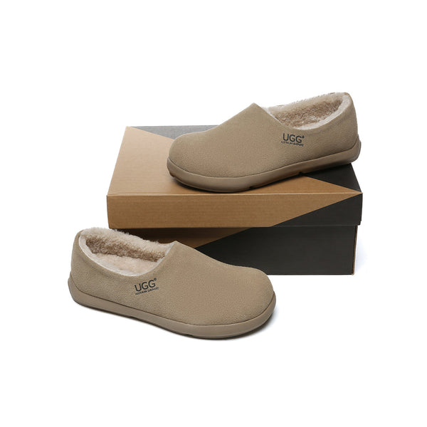 AUSTRALIAN SHEPHERD® UGG Slippers Sheepskin Wool Ankle Clog Brett UGG AUSTRALIAN SHEPHERD
