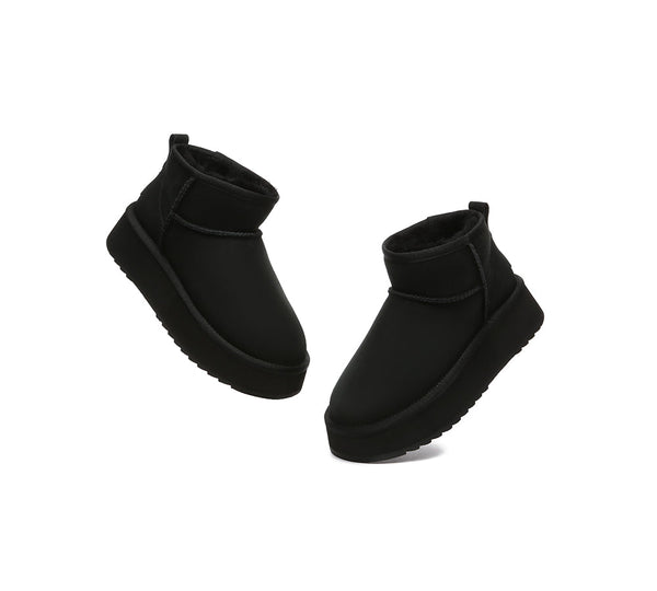 EVERAU?? UGG Boots Sheepskin Wool Ankle Ultra Mini Platform - UGG EXPRESS