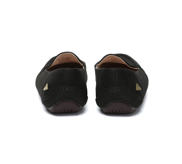 EVERAU® Women Suede Leather Moccasins Chic Soft Driving Loafers Morris EVERAU