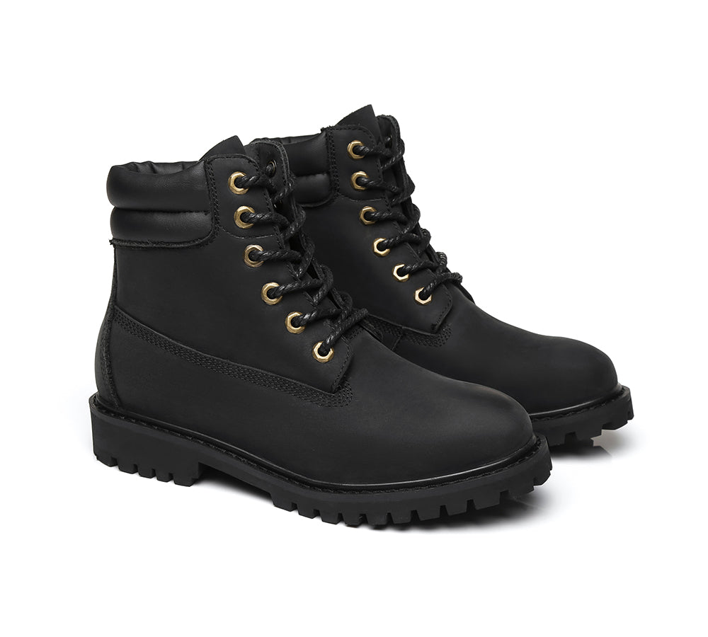 Unisex Double Collar Boot Hiki