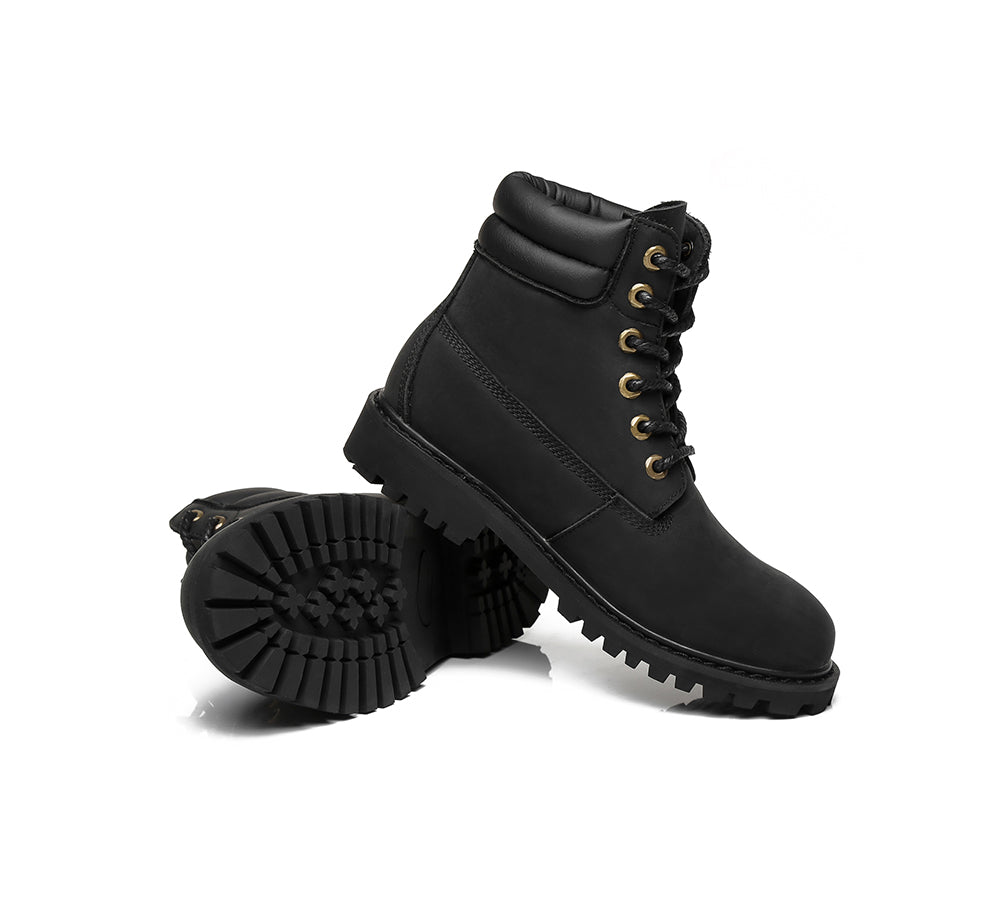 Unisex Double Collar Boot Hiki