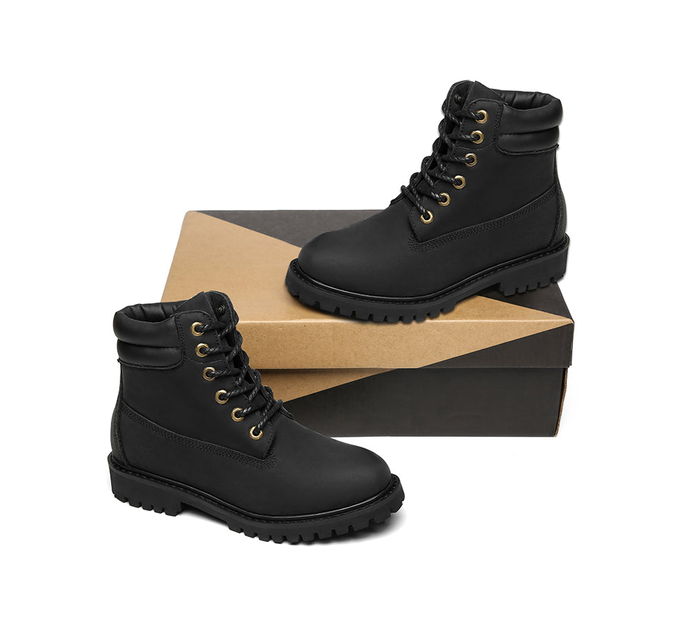 Unisex Double Collar Boot Hiki