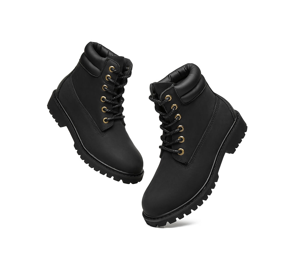 Unisex Double Collar Boot Hiki