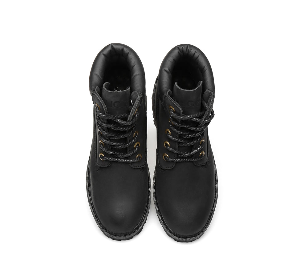 Unisex Double Collar Boot Hiki