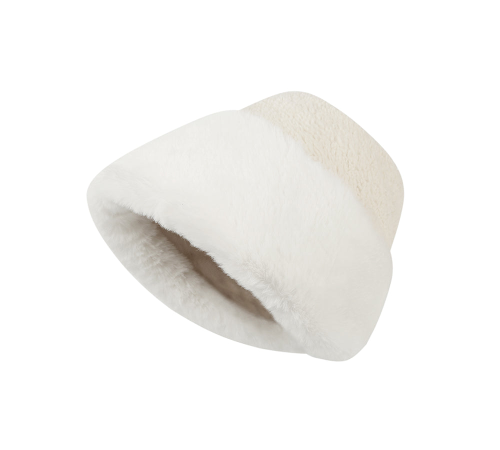 EVERAU® Suede Fluffy Warm Bucket Hat EVERAU