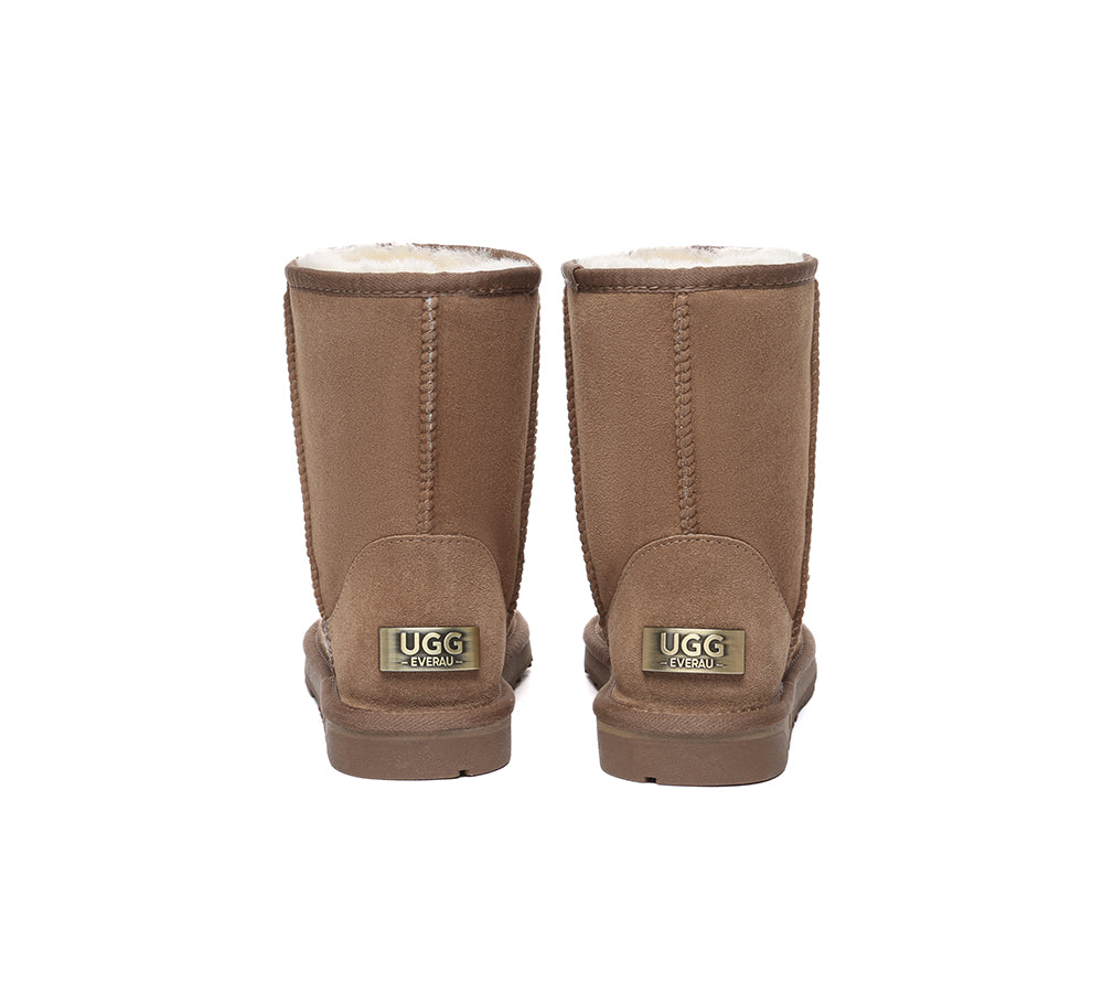 UGG EVERAU® UGG Boots Double Faced Sheepskin Wool Short Classic - UGG EXPRESS