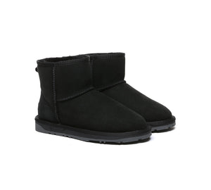 UGG EVERAU® UGG Boots Double Faced Sheepskin Wool Ankle Mini Classic - UGG EXPRESS