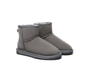 UGG EVERAU® UGG Boots Double Faced Sheepskin Wool Ankle Mini Classic - UGG EXPRESS