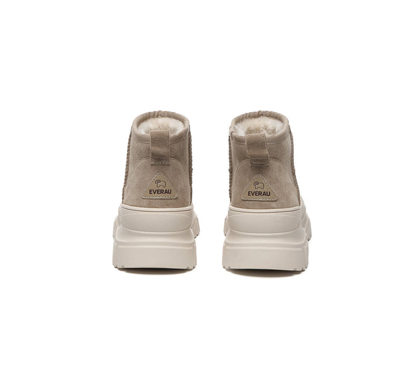 EVERAU® UGG Boots Chunky Platform Mouni