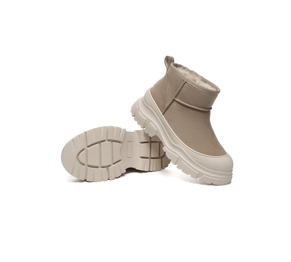 EVERAU® UGG Boots Chunky Platform Mouni
