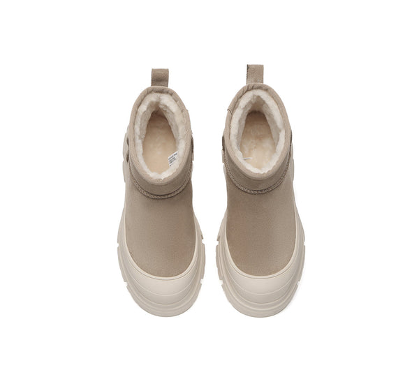 EVERAU® UGG Boots Chunky Platform Mouni