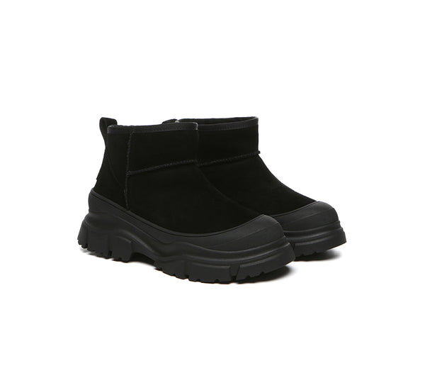 EVERAU® UGG Boots Chunky Platform Mouni