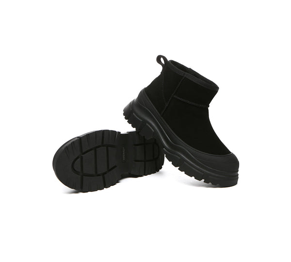 EVERAU® UGG Boots Chunky Platform Mouni