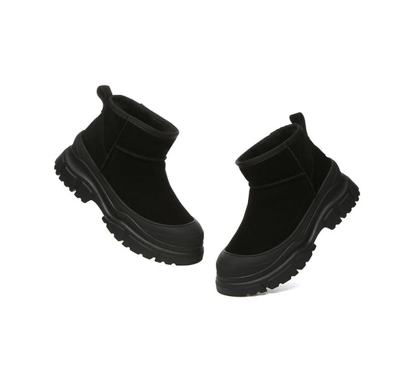 EVERAU® UGG Boots Chunky Platform Mouni
