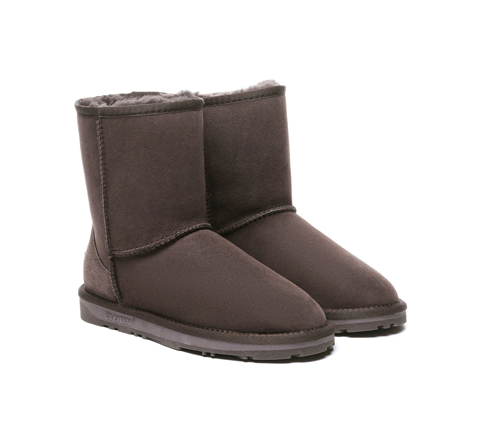 UGG EVERAU® UGG Boots Double Faced Sheepskin Wool Short Classic - UGG EXPRESS