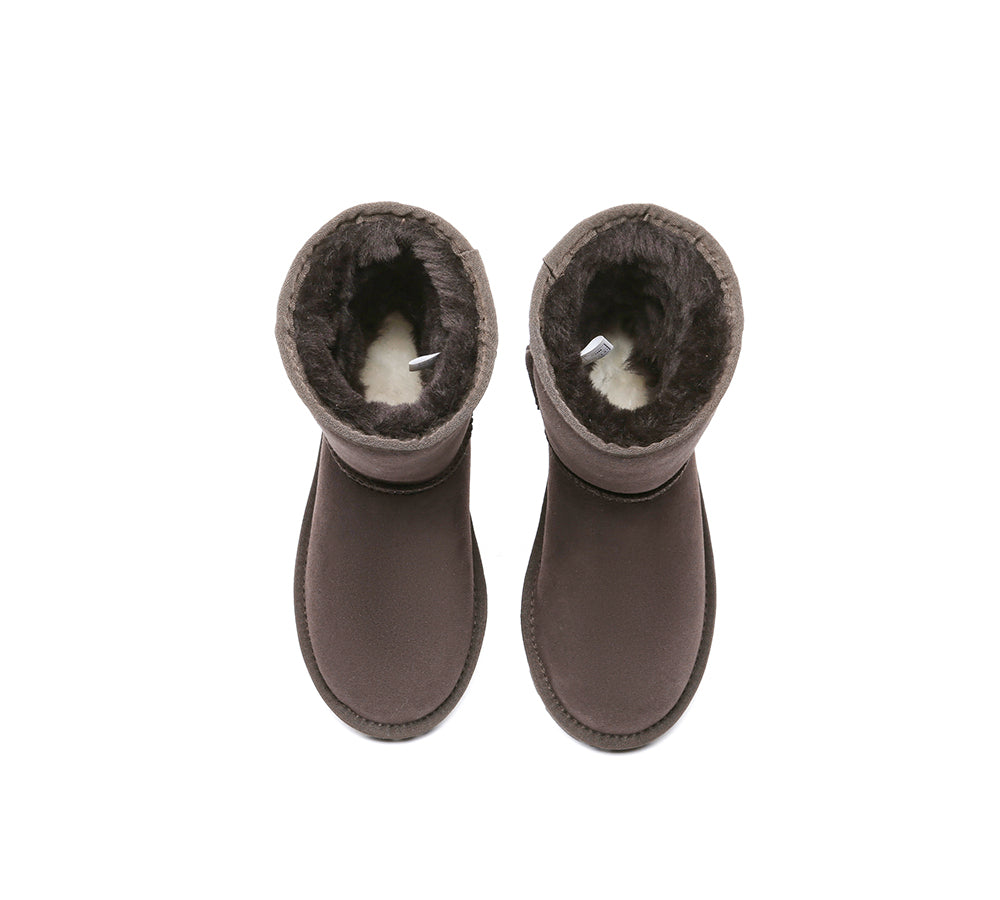 UGG EVERAU® UGG Boots Double Faced Sheepskin Wool Short Classic - UGG EXPRESS