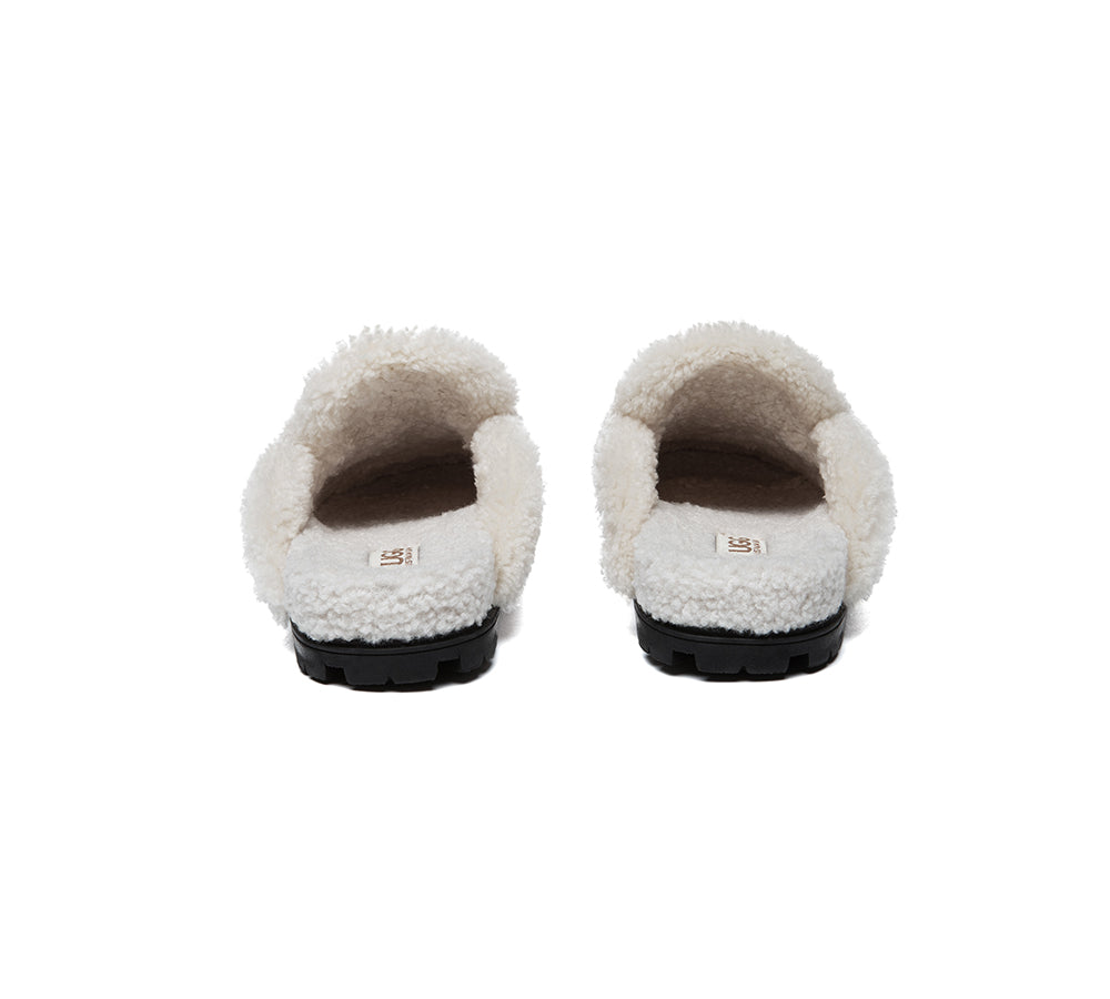 AUSTRALIAN SHEPHERD® UGG Slippers Women Sheepskin Wool Shearling Lined Remi - UGG EXPRESS