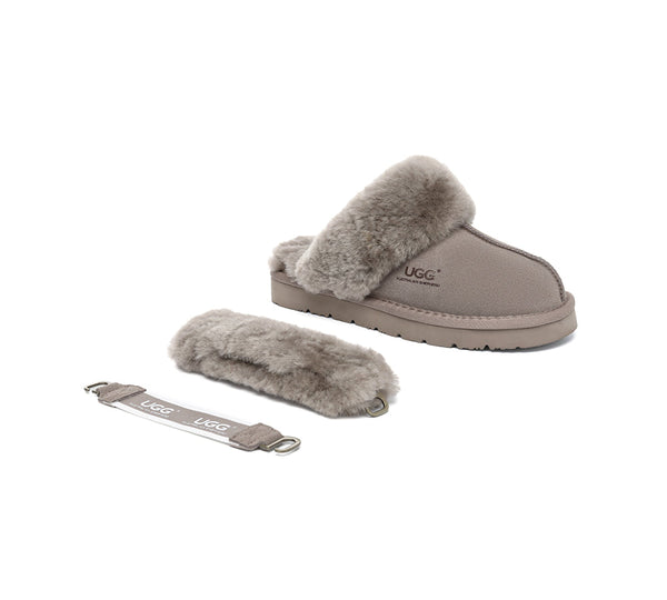 AUSTRALIAN SHEPHERD® UGG Slippers Women Muffin Fluffy