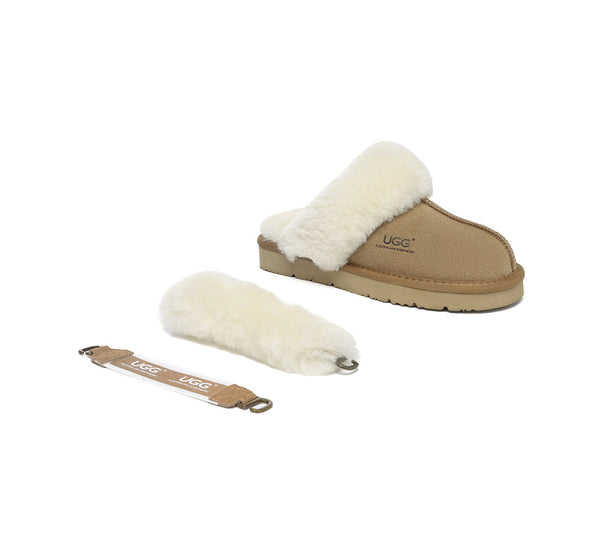 AUSTRALIAN SHEPHERD® UGG Slippers Women Muffin Fluffy