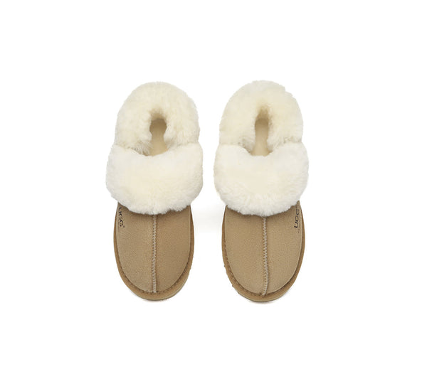 AUSTRALIAN SHEPHERD® UGG Slippers Women Muffin Fluffy